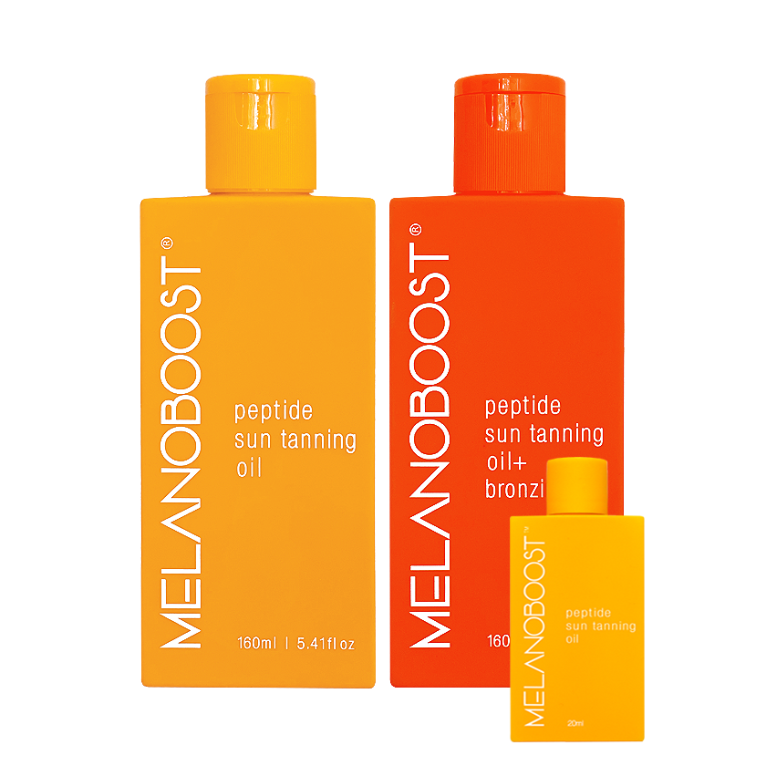 Tanning Oil with bronzer