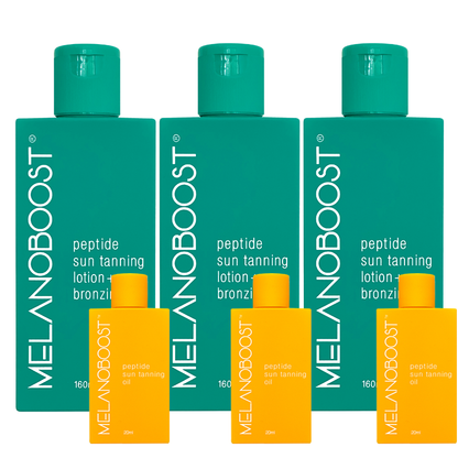 Melanoboost Peptide Sun Tan Lotion Bronzing