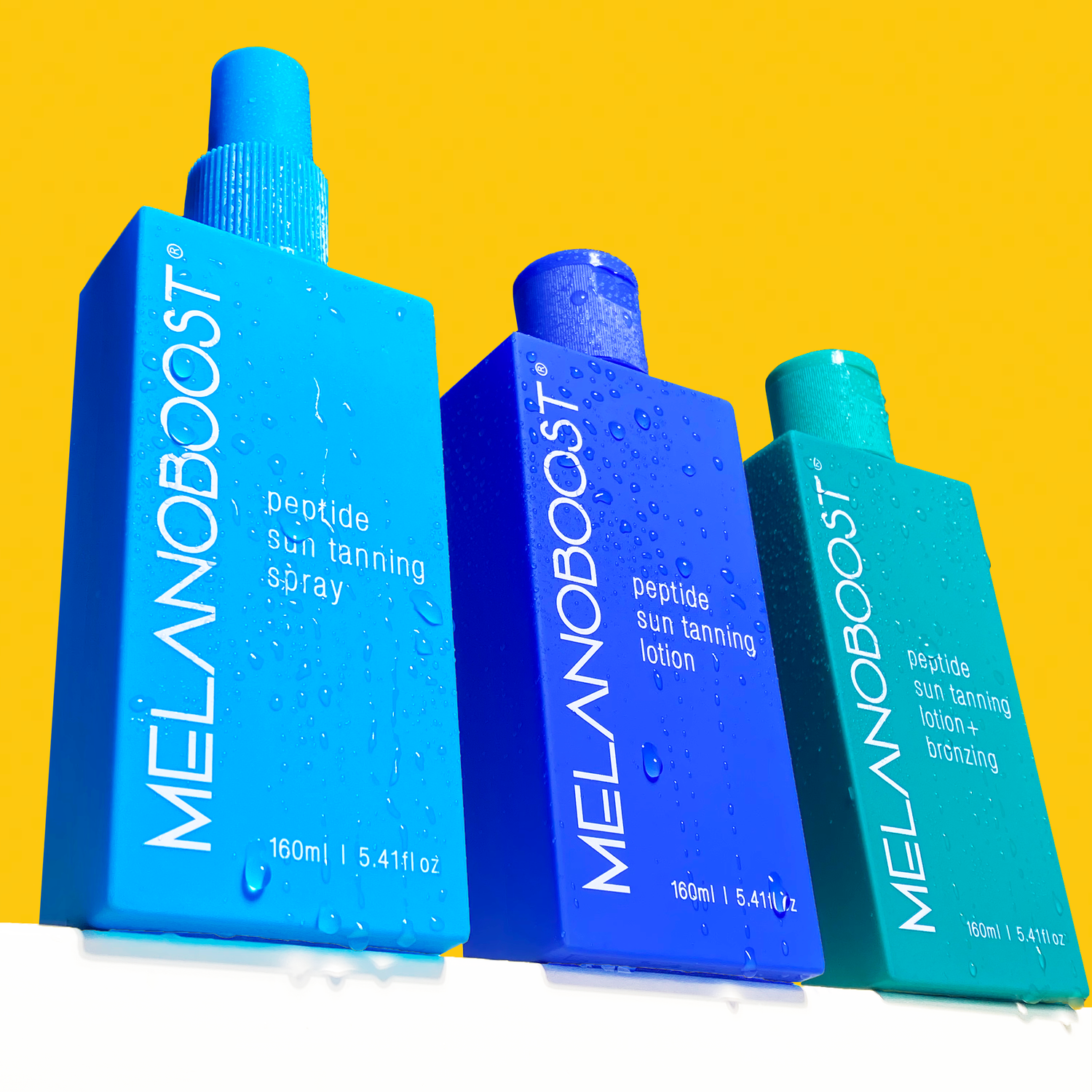 Melanoboost Peptide Sun Tanning Spray Lotion Bronzing